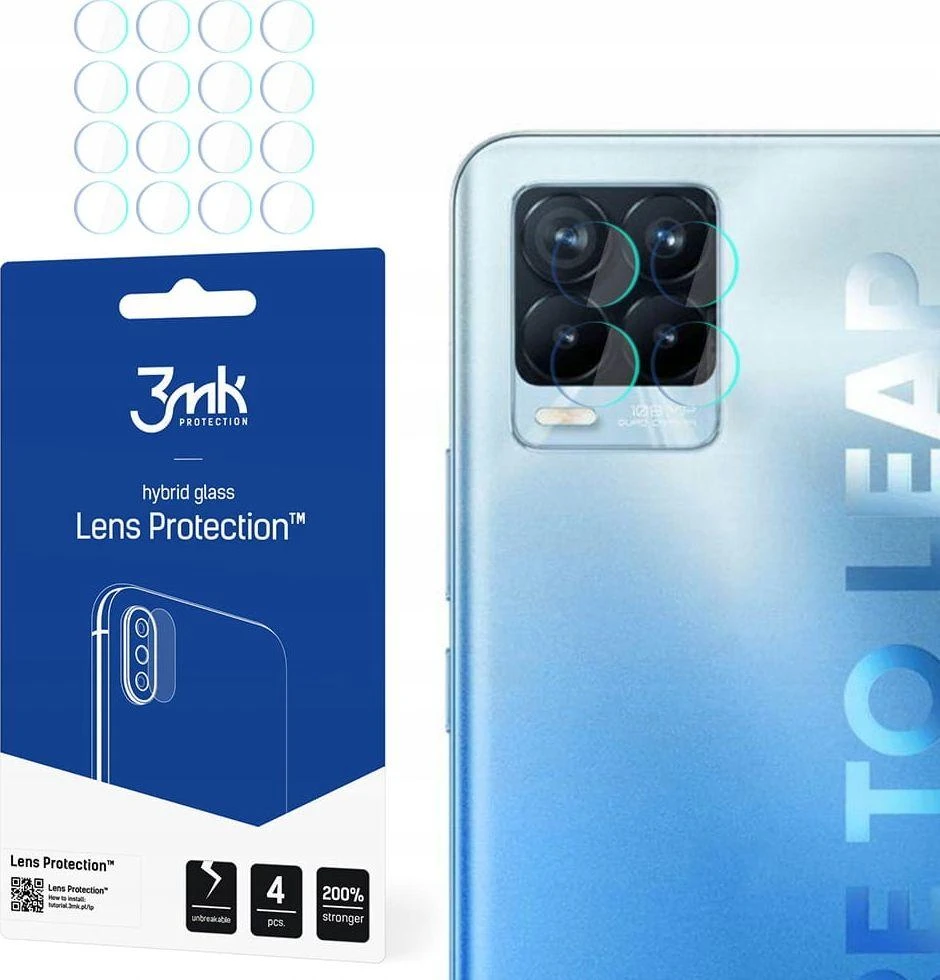 „Realme 8 Pro“ – 3 mk objektyvo apsauga