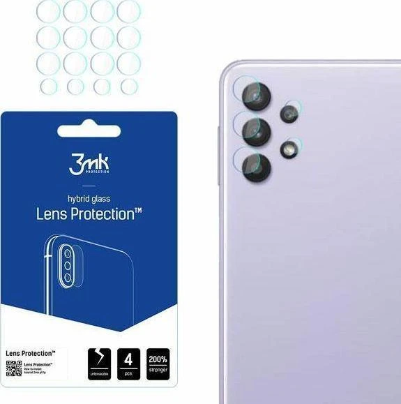 3MK objektyvo apsauga Samsung A33 5G A336 fotoaparato objektyvo apsauga 4vnt