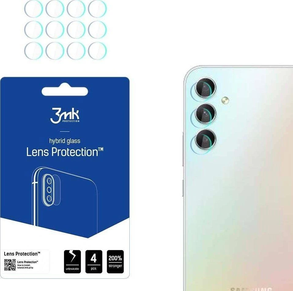 3mk objektyvo apsauga - kameros objektyvo stiklas, skirtas „Samsung Galaxy A34 5G“ (4 komplektai)