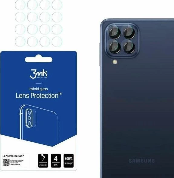 3MK Lens Protect Samsung M53 5G M536 fotoaparato objektyvo apsauga 4vnt