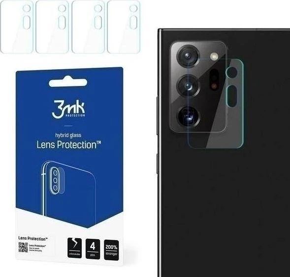 3MK objektyvo apsauga Samsung N986 Note 20 Ultra kameros objektyvo apsauga 4vnt