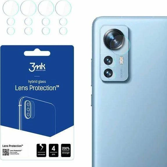 3MK Lens Protect Xiaomi 12 Pro Camera objektyvo apsauga 4 vnt