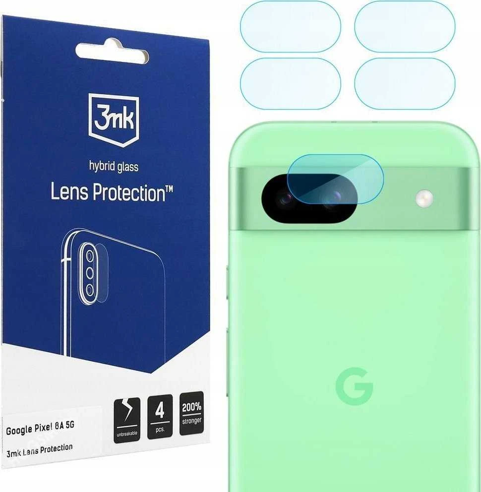 3mk Lens Protection™ hibridinis fotoaparato stiklas Google Pixel 8A 5G