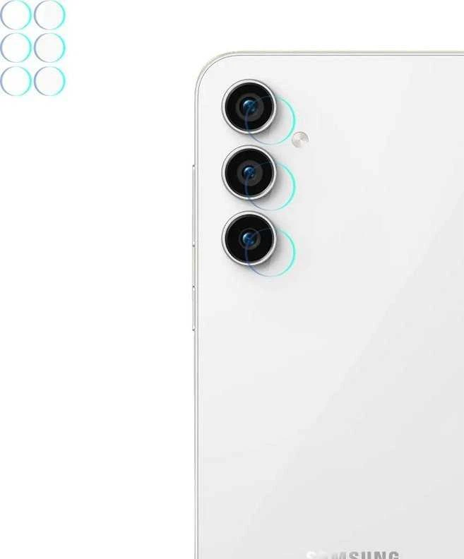 3MK objektyvo apsauga Samsung S23 FECamera objektyvo apsauga 4 vnt.