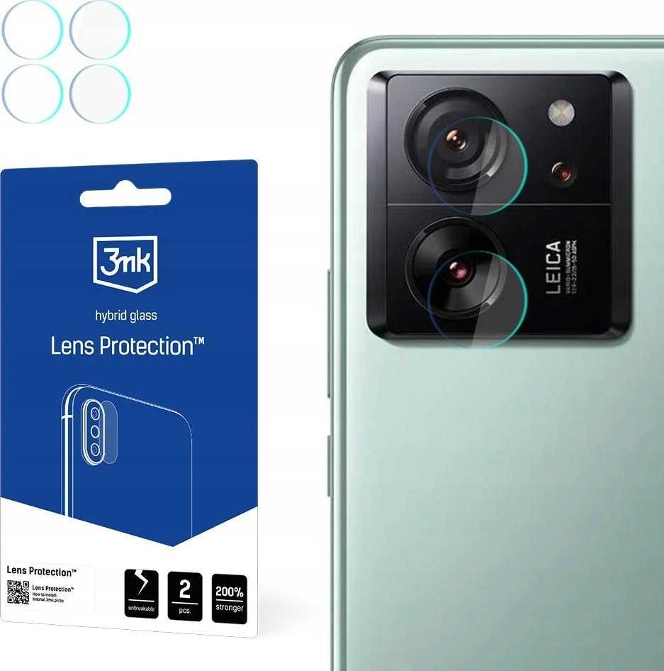3mk Lens Protection™ hibridinis fotoaparato stiklas Xiaomi 13T / 13T Pro
