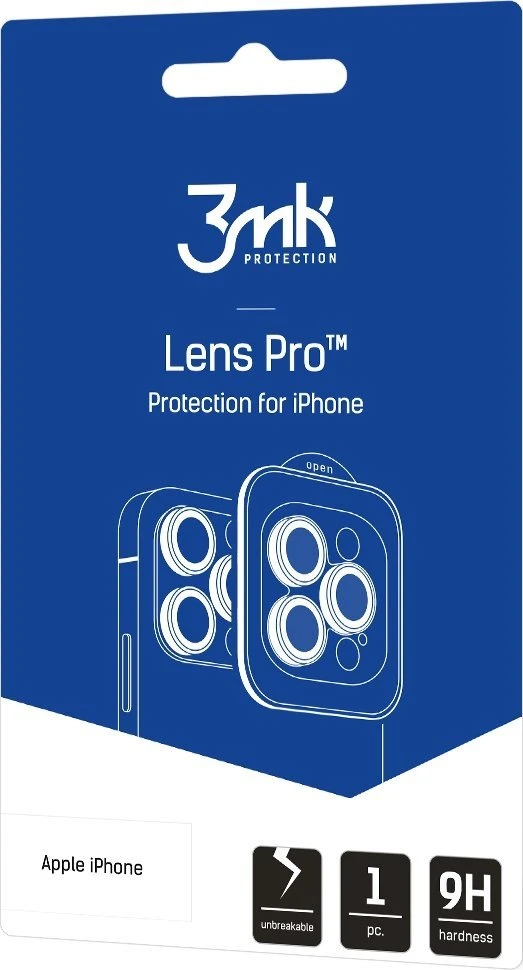 3mk Lens Protection Pro Kameros apsauga su sidabriniu rėmeliu Apple iPhone 16 / 16 Plus