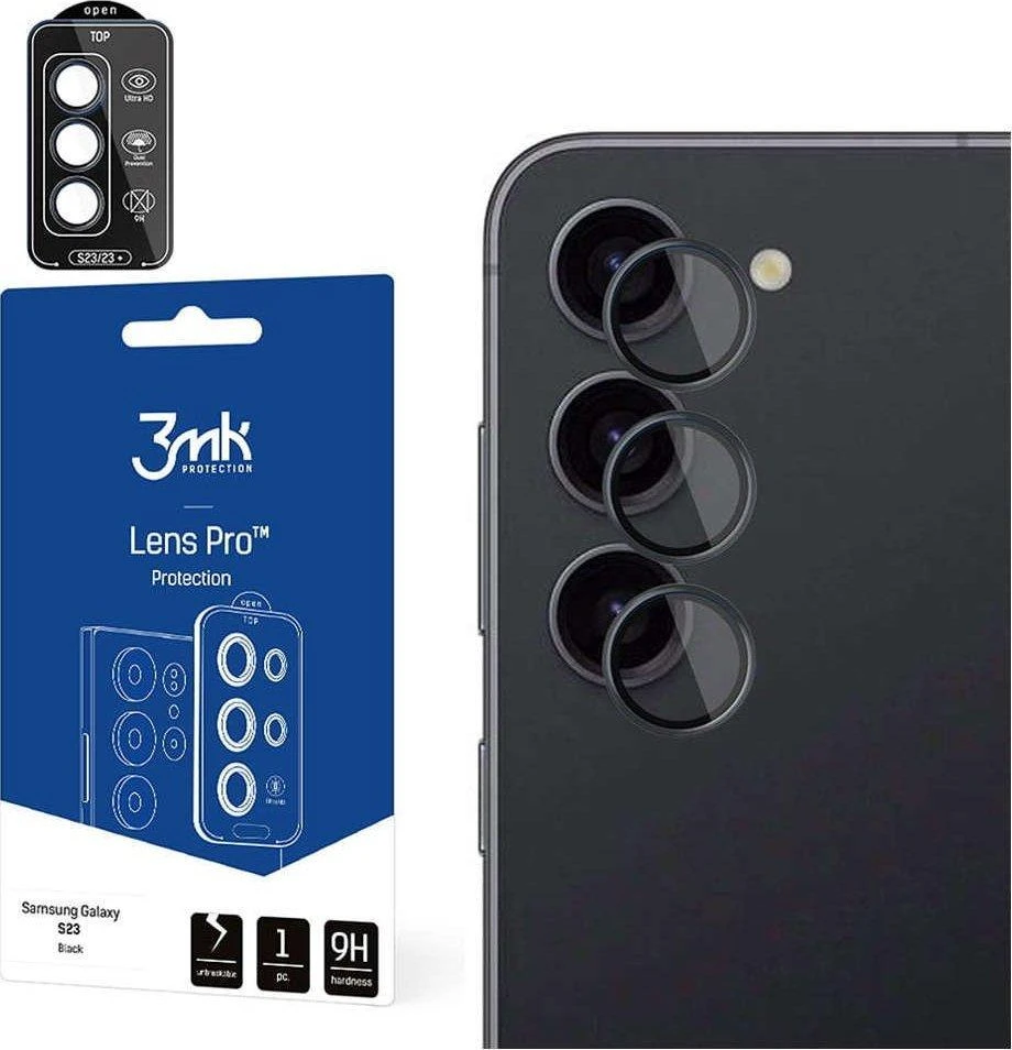 Apsauginis stikliukas kamerai 3mk Lens Pro Samsung S911 S23 5G