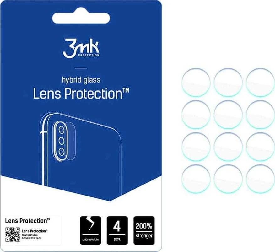 LCD apsauginė plėvelė kamerai 3MK Flexible Glass Lens Samsung S901 S22 5G