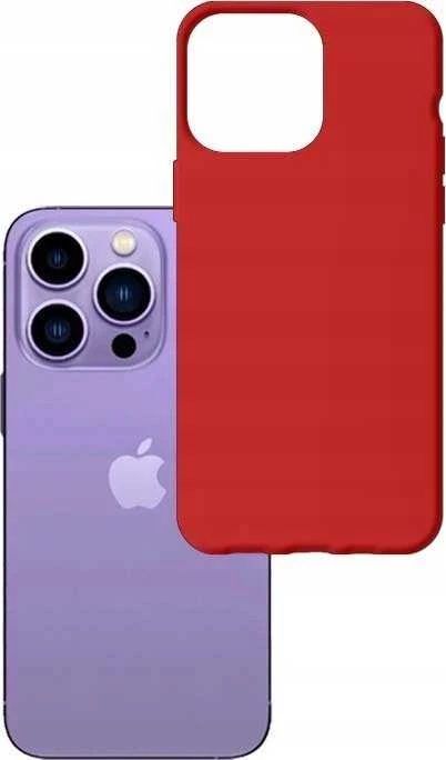 Dėklas 3mk Matt Case Apple iPhone 14 Pro raudonas