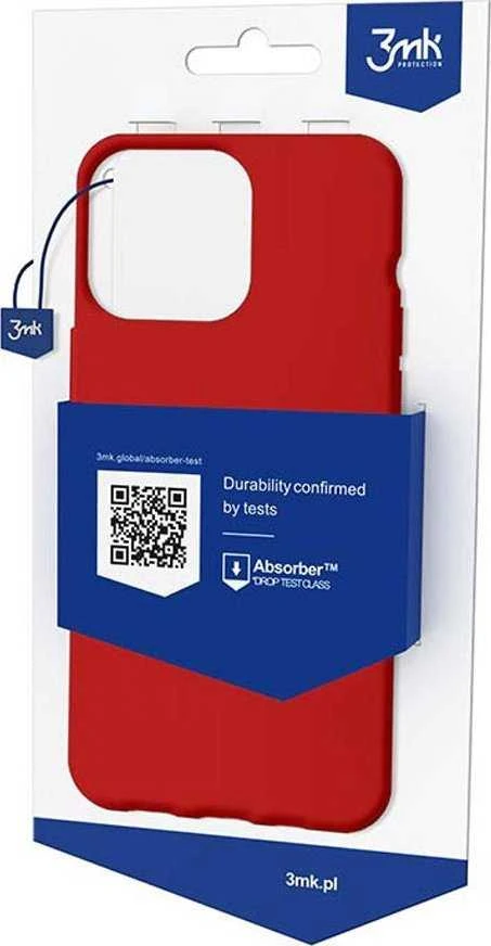 Dėklas 3mk Matt Case Apple iPhone 14 raudonas