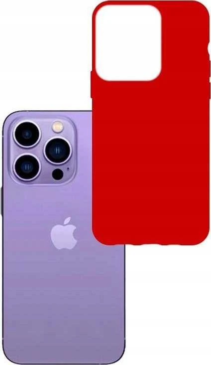 Dėklas 3mk Matt Case Apple iPhone 14 Pro Max raudonas