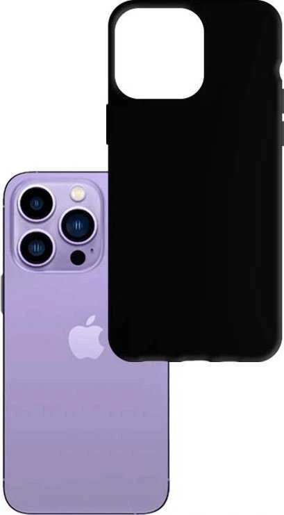 Dėklas 3mk Matt Case Apple iPhone 14 Pro juodas