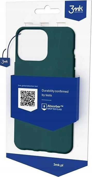 Dėklas 3mk Matt Case Apple iPhone 14 Plus tamsiai žalias