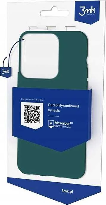Dėklas 3mk Matt Case Apple iPhone 14 Pro Max tamsiai žalias