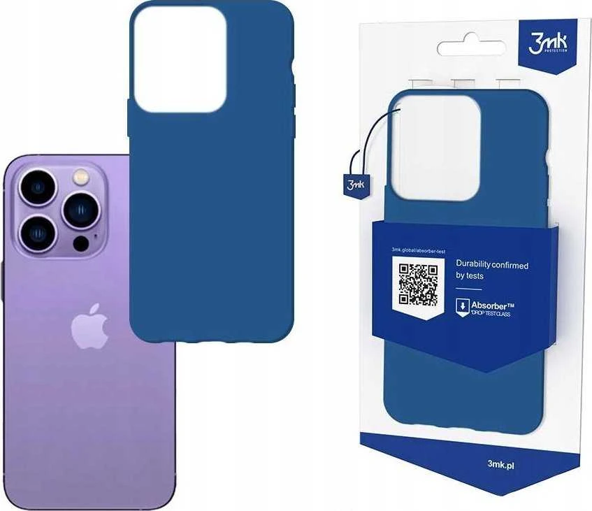 Dėklas 3mk Matt Case Apple iPhone 14 Pro Max violetinis