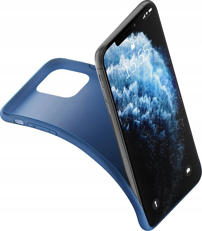Samsung Galaxy A15 5G - 3mk matinis dėklas, mėlynas