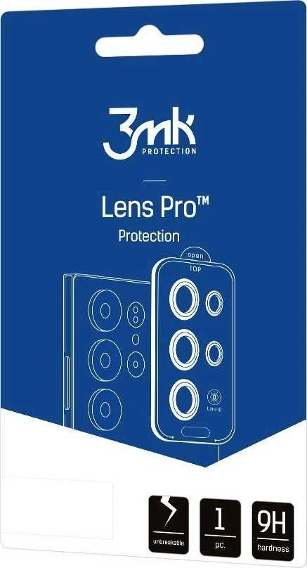 3mk Lens Protection Pro Juodas Kameros apsauga Samsung Galaxy A55 5G - with Juodas Frame