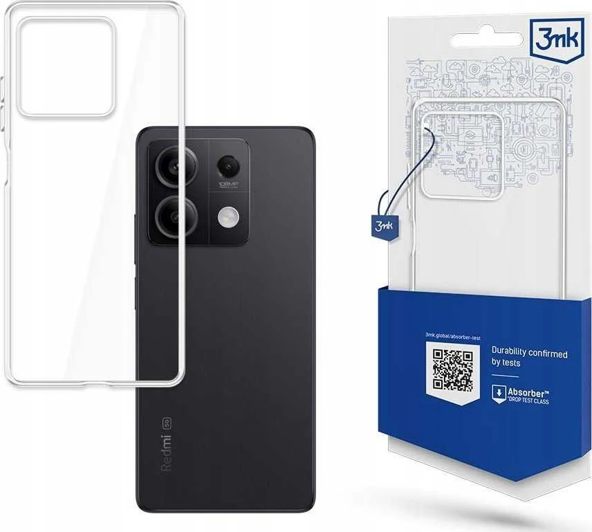 3mk Armor Redmi Note 13 4G - dėklas telefonui skaidrus