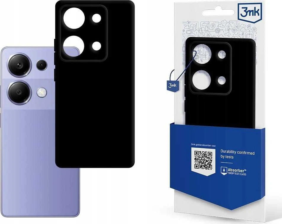 Dėklas 3mk Matt Case Xiaomi Redmi Note 13 4G juodas