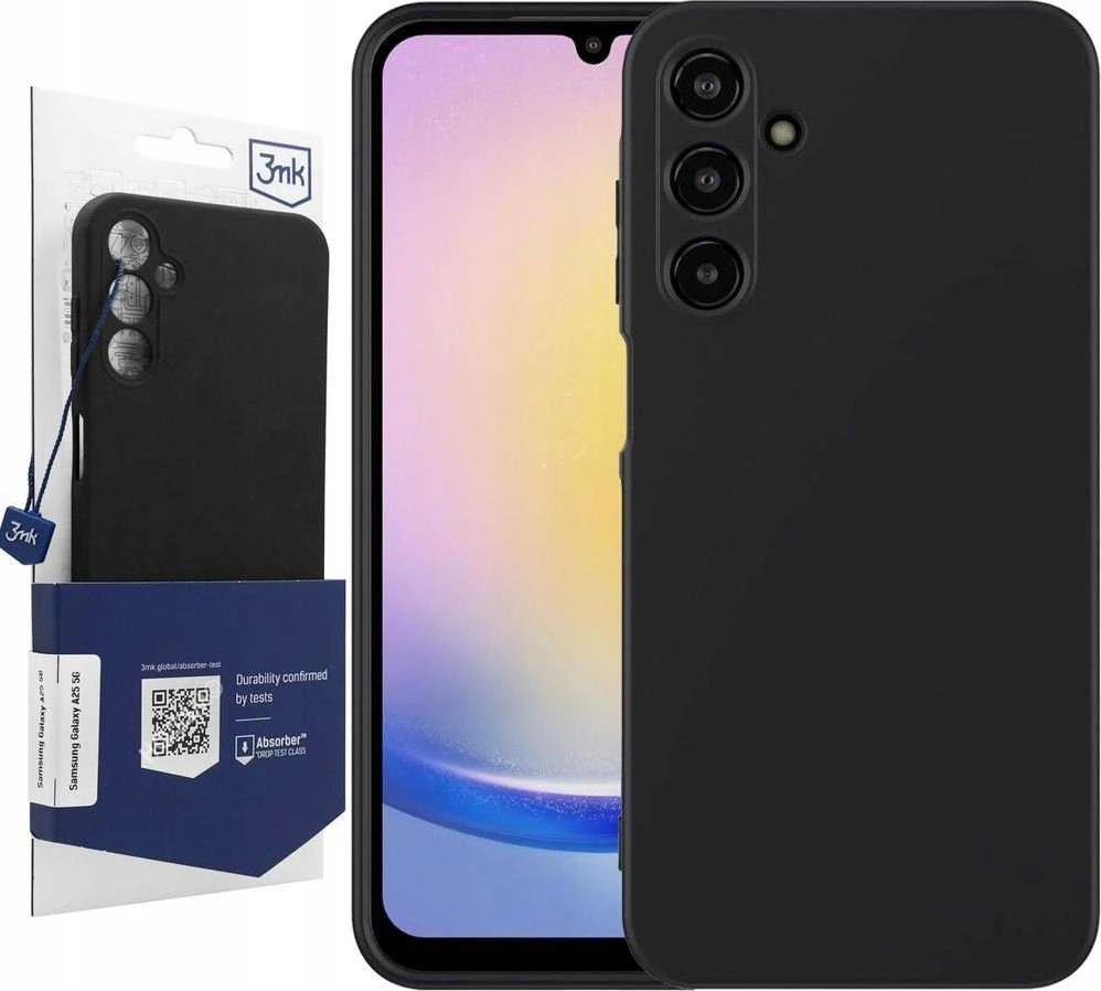 Dėklas 3mk Matt Case Samsung A256 A25 5G juodas