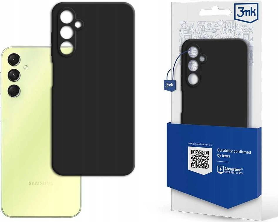 Dėklas 3mk Matt Case Samsung A256 A25 5G juodas