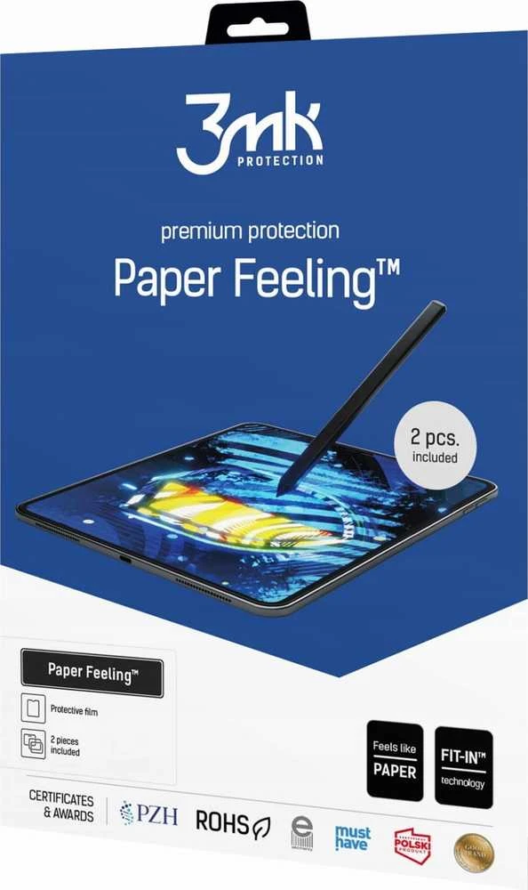 3MK „PaperFeeling“ dėklas Apple iPad Air 11" do13" 2 vnt./2 vnt. folija