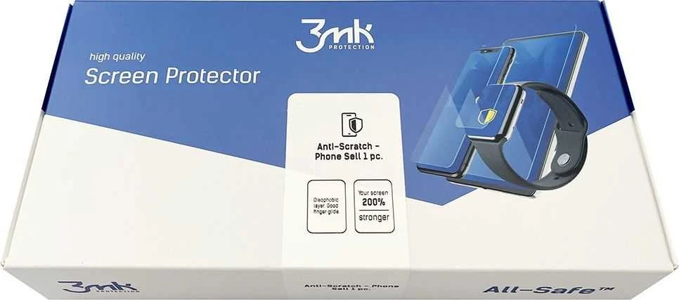 3MK All-Safe Sell Anti-Scratch Parduodama 5 vienetų pakuotėje, kaina nurodyta už 1 vnt.