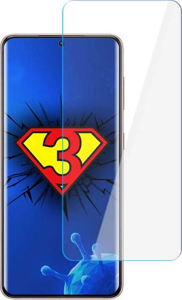 LCD apsauginė plėvelė 3mk Sidabrinis Protection+ Samsung G990 S21 FE 5G