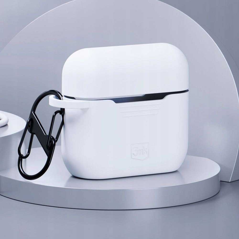 3MK Silicon dėklas AirPods Pro+ carabiner