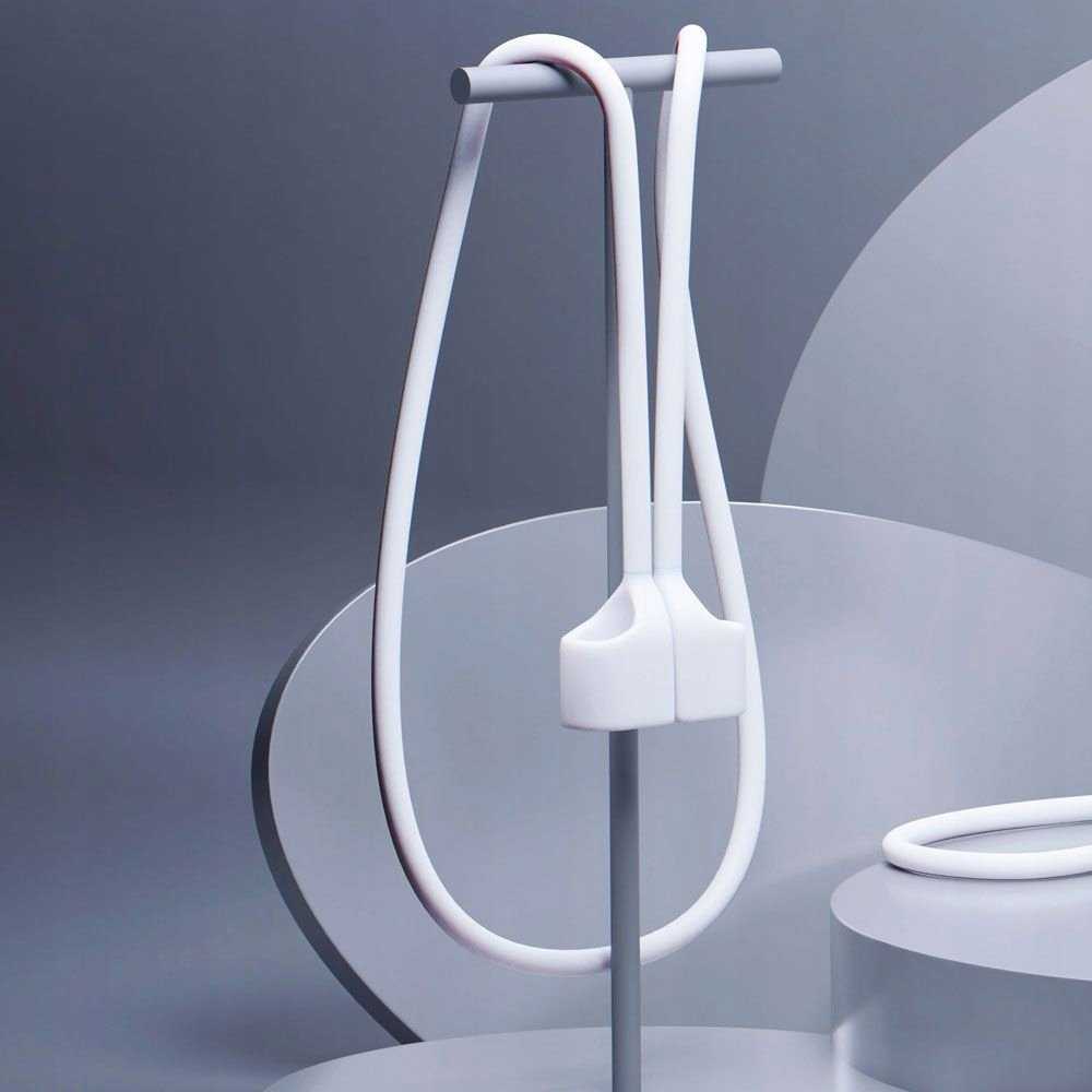 3MK Silicon dėklas AirPods 2nd gen+ karabinui