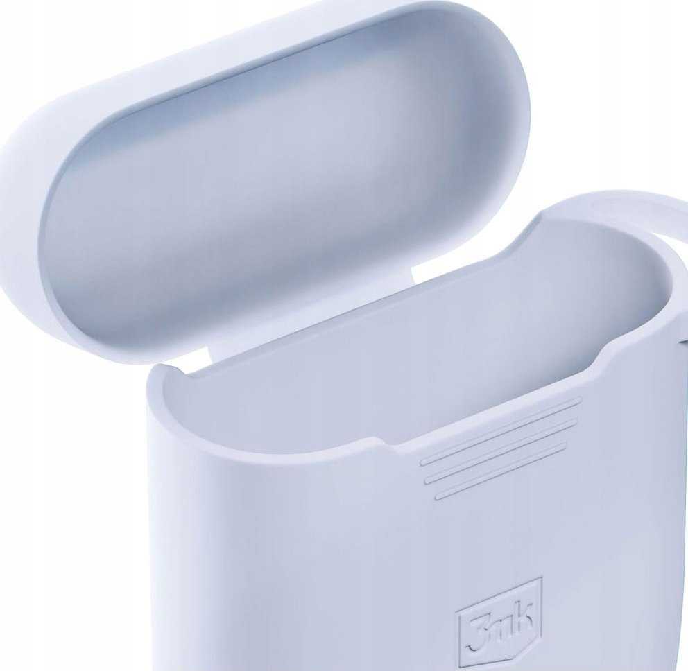 3MK Silicon dėklas AirPods 2nd gen+ karabinui