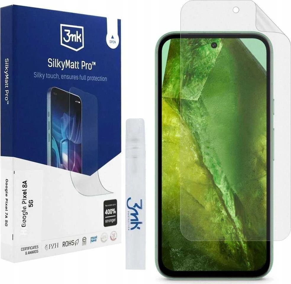 3MK Silky Matt Pro Google Pixel 8A 5G matinė plėvelė