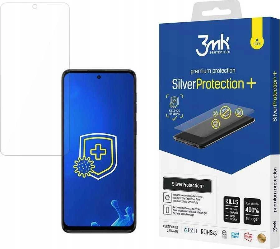 3MK SilverProtect+ Motorola Moto G54 antimikrobinė plėvelė, skirta šlapiam montavimui