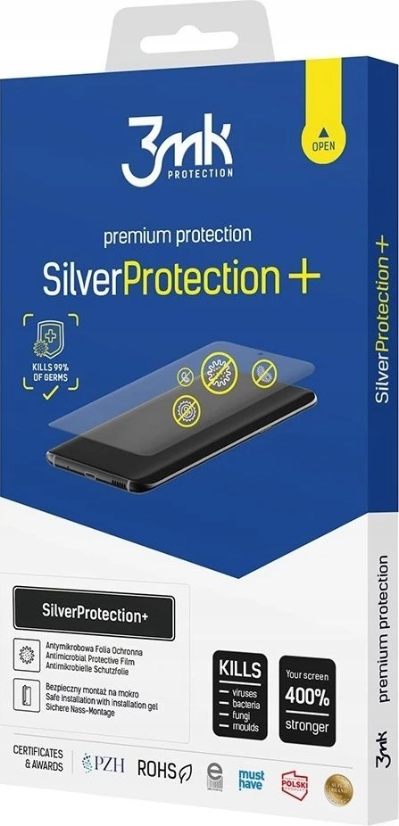 3MK SilverProtect+ Samsung Galaxy S25 Ultra Plėvelė antimikrobinė montuojama šlapiuoju būdu