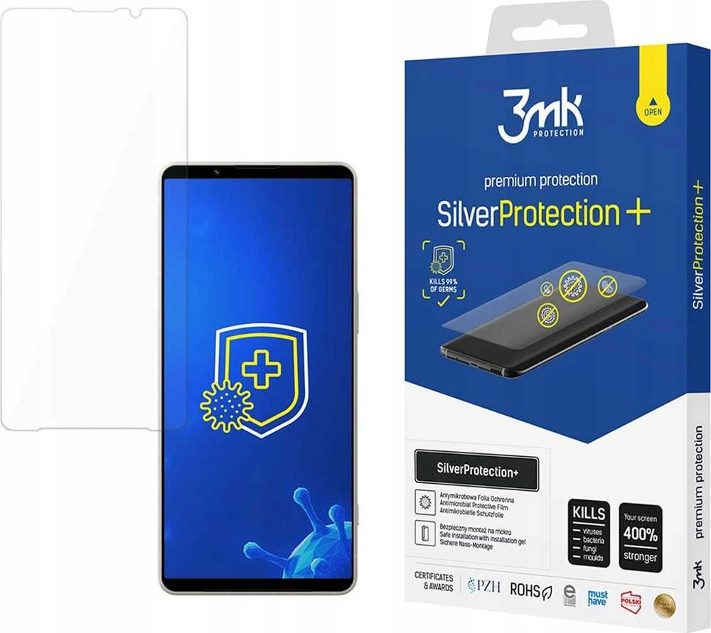 3MK „SilverProtect+ Sony Xperia 1 VI“ antimikrobinė plėvelė, skirta drėgnam montavimui