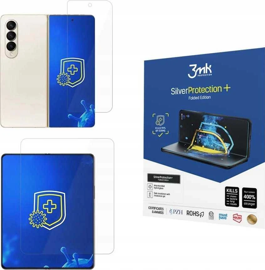 LCD apsauginė plėvelė 3mk Sidabrinis Protection+ Folded Edition Samsung F936 Z Fold4 5G