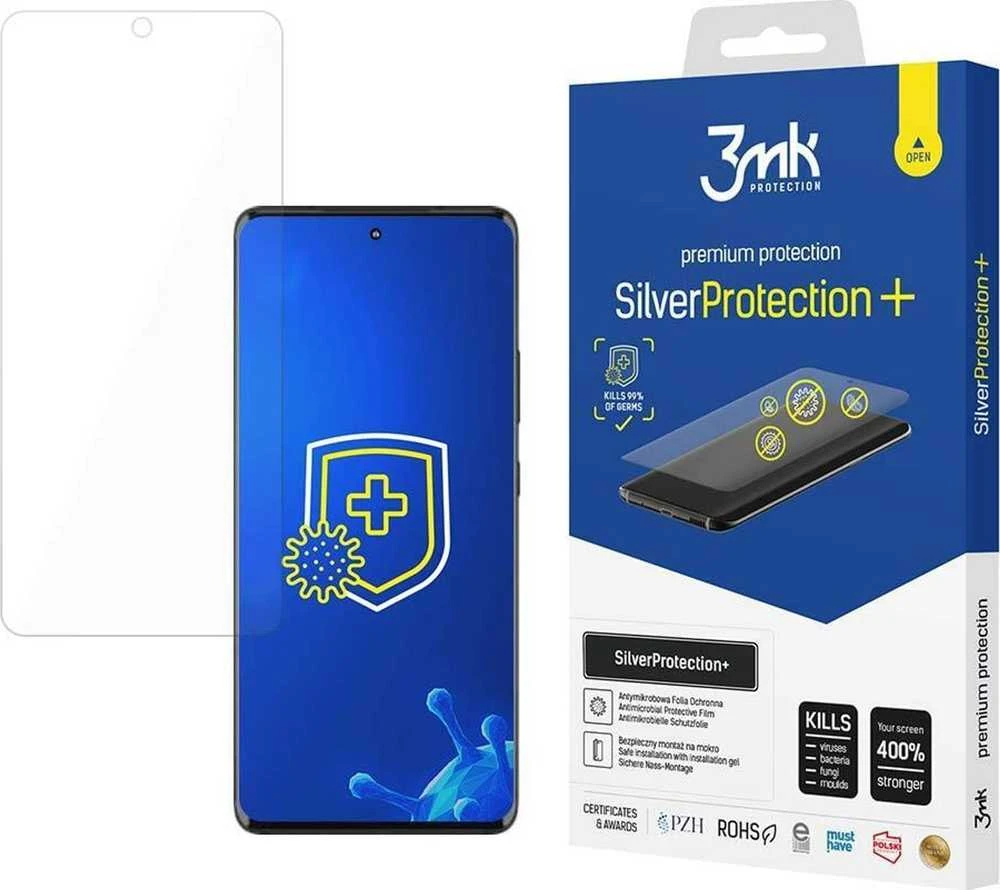 Plėvelė antimikrobinė 3MK SilverProtect+ skirta montavimui šlapiuoju būdu skirta Motorola Edge 50 Pro