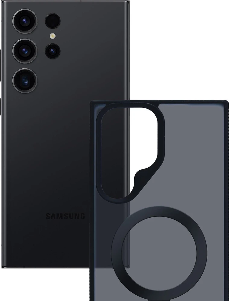 3MK Dūmų dėklas Samsung Galaxy S24 Ultra Magsafe ir stovas