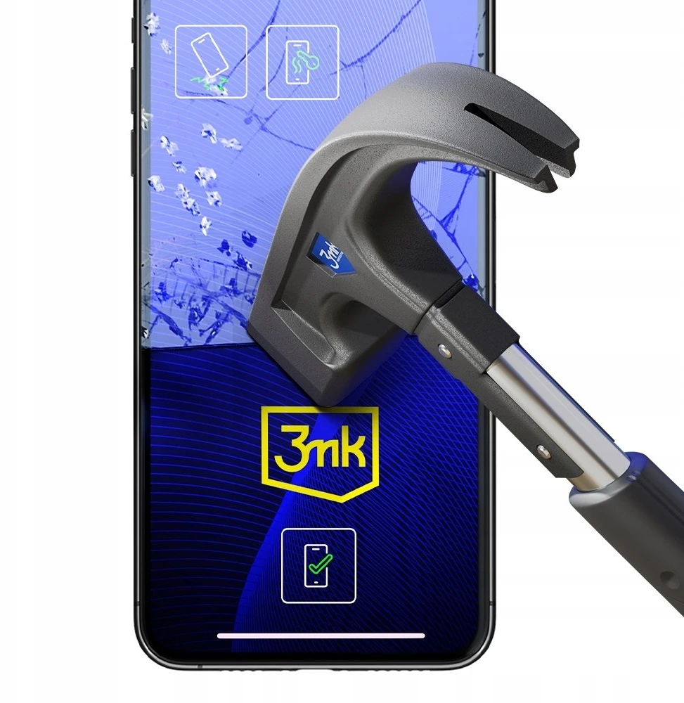 3Mk apsauga 3mk „FlexibleGlass“ hibridinis stiklas, skirtas „iPad Pro 13" 2025“ (8-osios kartos)