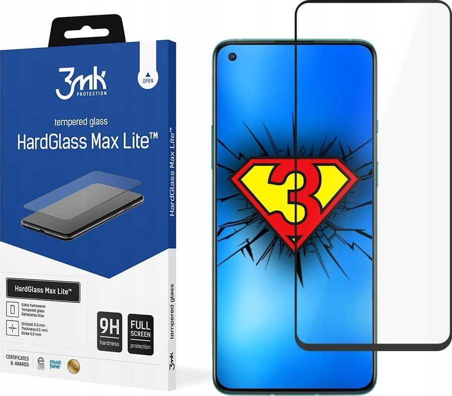 LCD apsauginis stikliukas 3mk Hard Glass Max Lite Samsung S711 S23 FE juodas