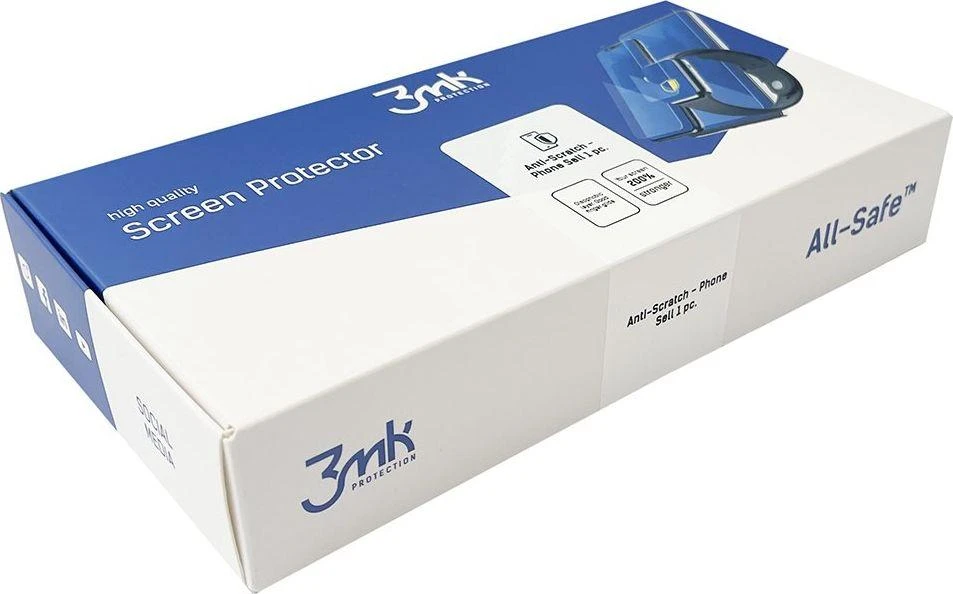 3MK All-Safe Sell Anti-Scratch Parduodama 5 vienetų pakuotėje, kaina nurodyta už 1 vnt.
