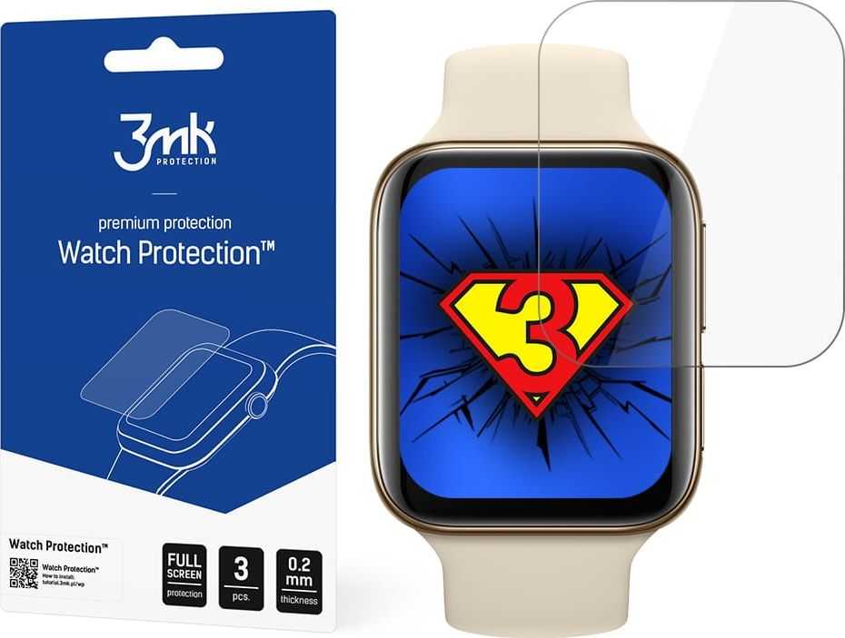 3Mk Protection OPPO Watch 46mm - 3mk Watch Protection ARC