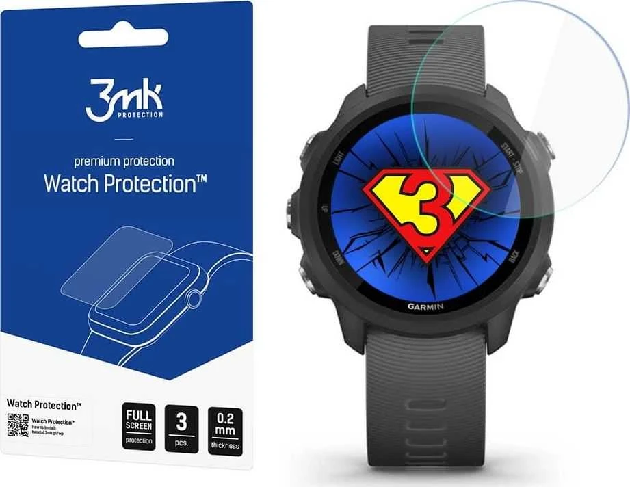 3MK FlexibleGlass Watch GarminForerunner 245 Hybrid Glass