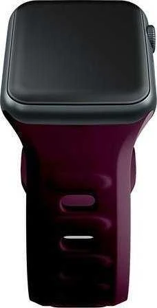 3MK silikoninis laikrodžio dirželis, šilkmedžio spalvos, skirtas „Apple Watch“ 42/44/45/49 mm