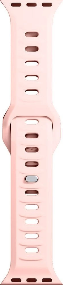 3mk silikoninė apyrankė Apple Watch 42 / 44 / 45 / 49 mm - rožinės spalvos