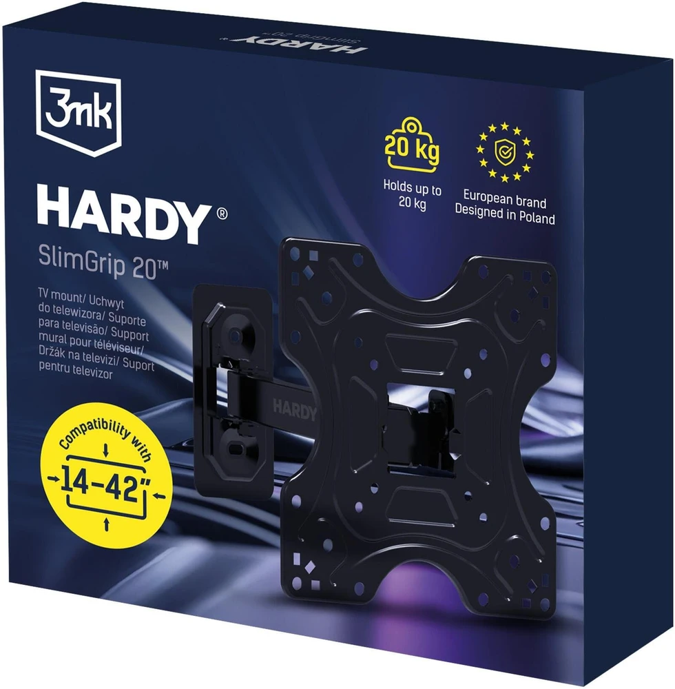 Laikiklis 3mk Hardy SlimGrip 20