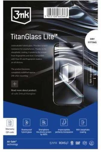 3Mk Protection All-Safe - AIO TitanGlass Lite telefono sauso tvirtinimo įdėklai, 5 vnt.