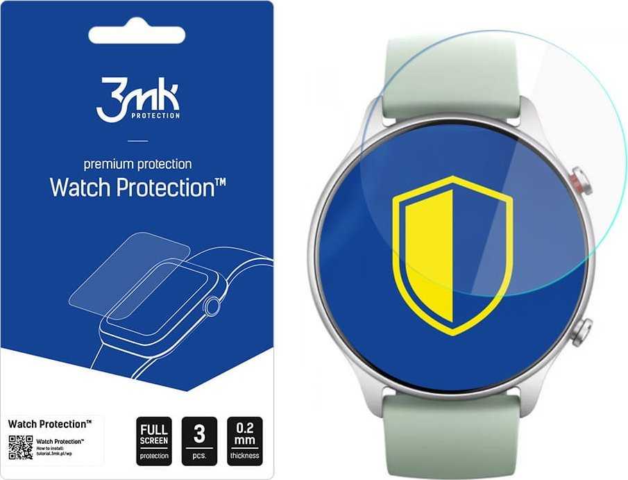3mk Watch Protection™ v. ARC+ apsauginė plėvelė Amazfit GTR 2e