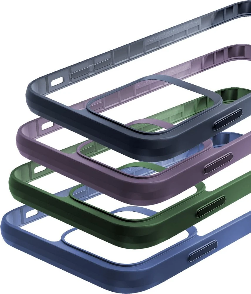 Dėklas 3MK Satin Armor Case+ iPhone 13fioletowy/violetinė