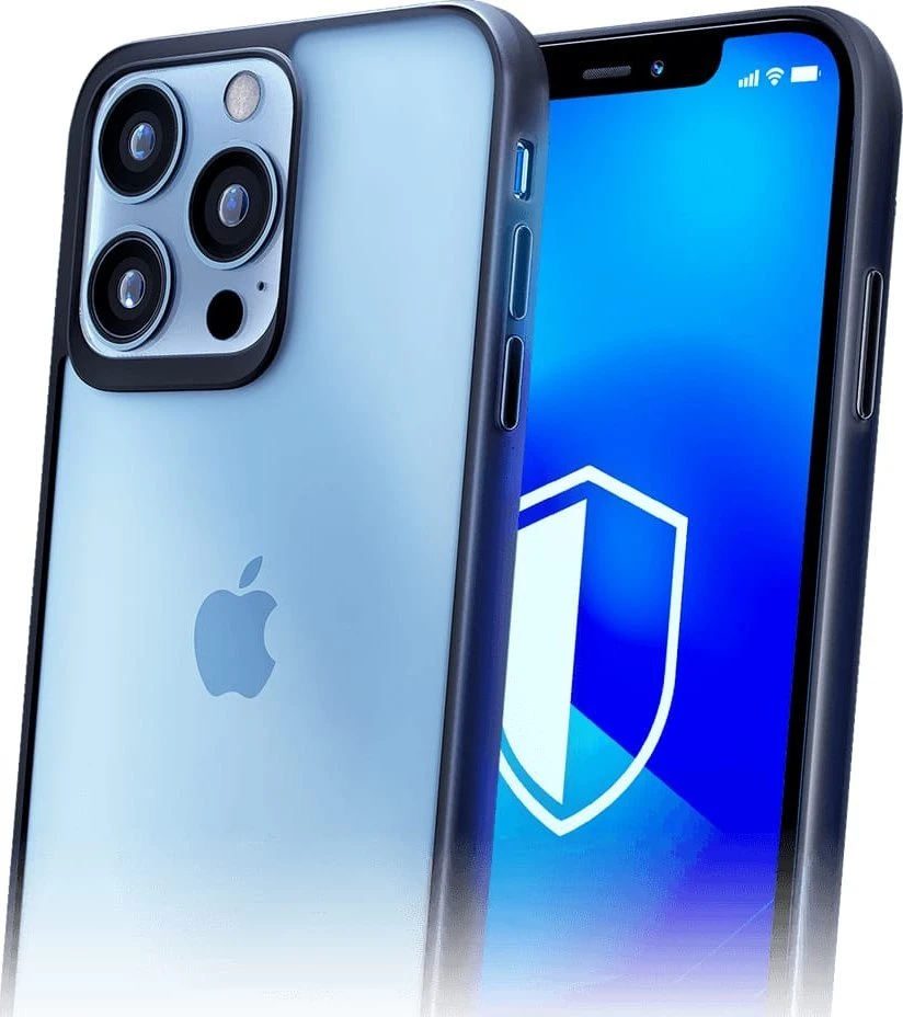 Dėklas 3MK Satin Armor Case+ iPhone 13fioletowy/violetinė